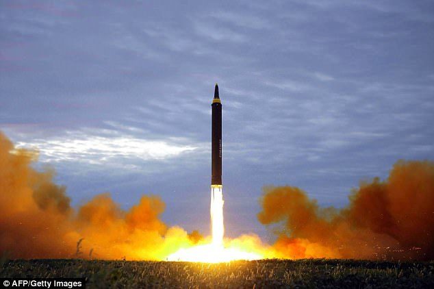 Click to enlarge north korea missile test