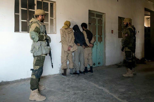 Detained ISIS fighters