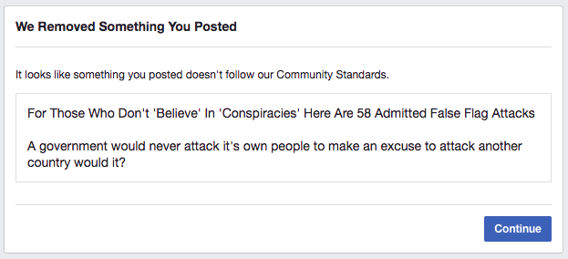 facebook removed