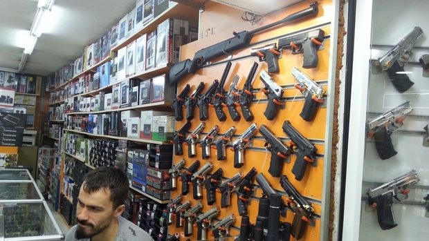 Gun shop istanbul, gun control Turkey