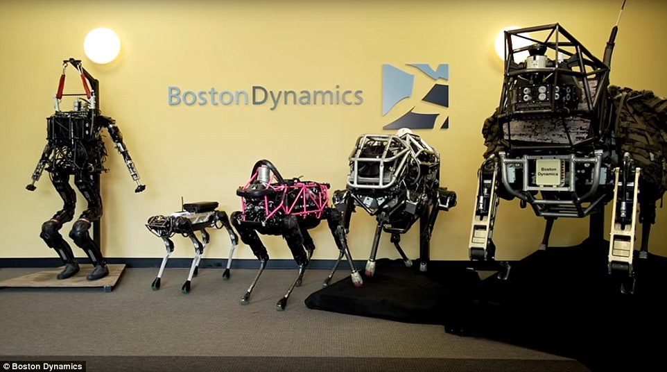 Click to enlarge robot lineup