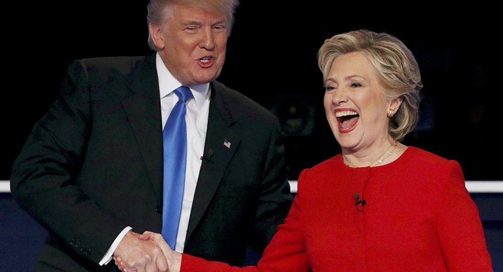 Donald Trump and Hillary Clinton