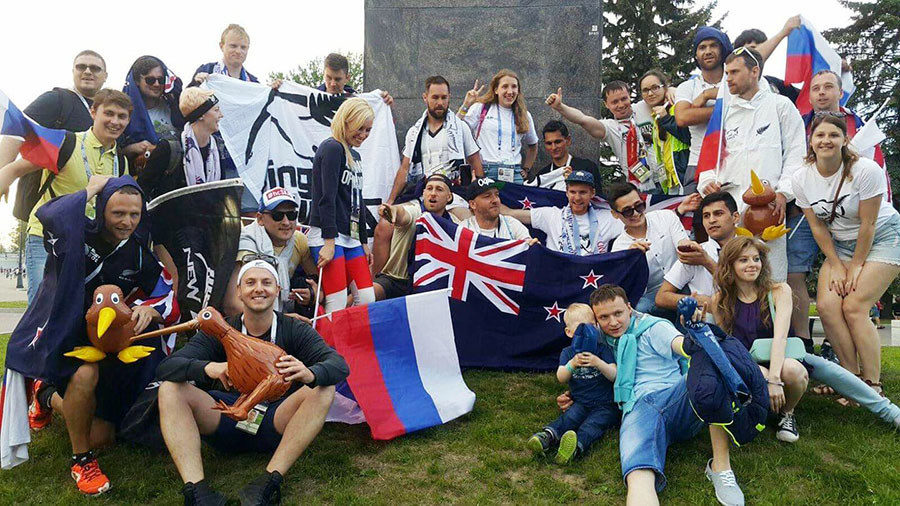 ‘Thank you Russia for beating hate with love’ – New Zealand fan’s heartfelt letter to football fans  Matt Fejos