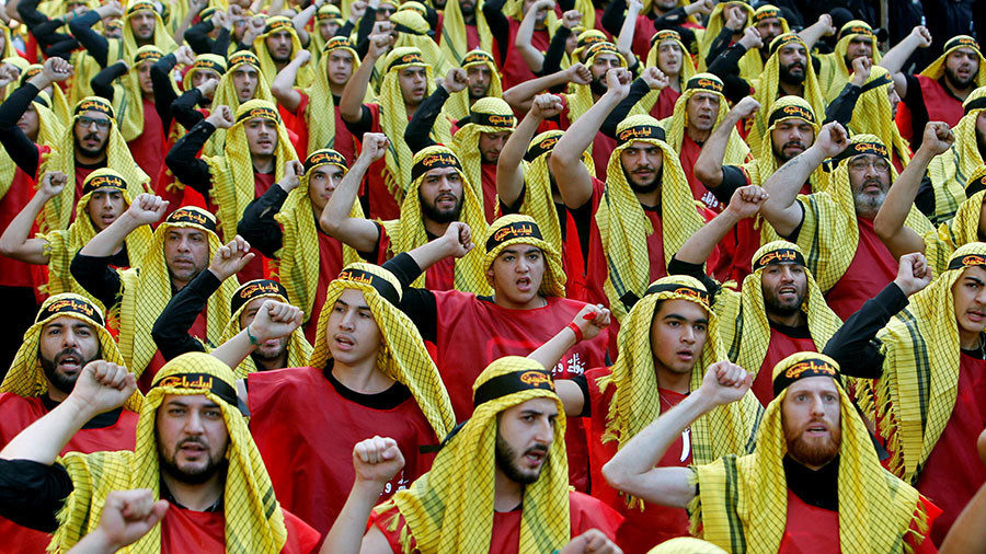 Lebanon Hezbollah supporters