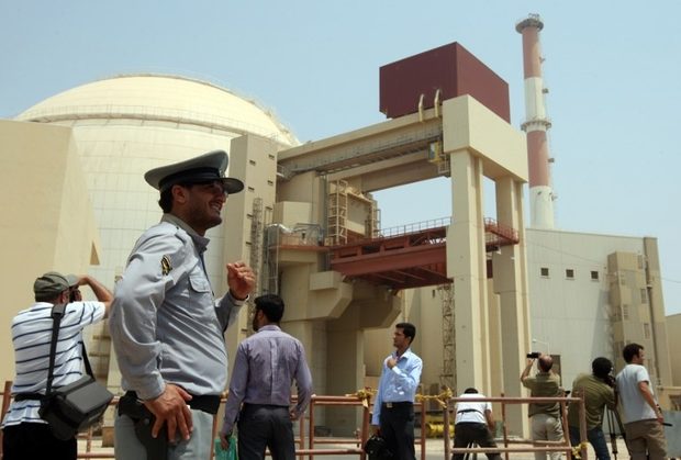 Iranian security man