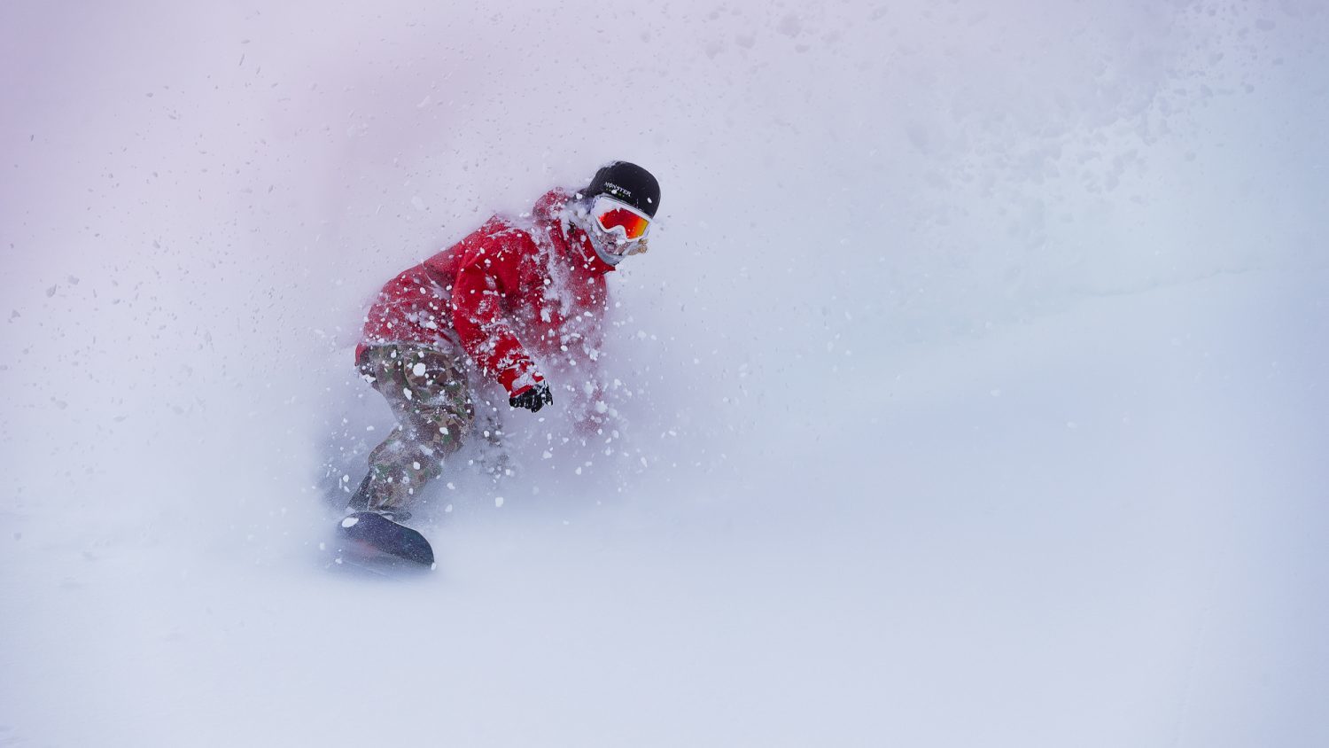 Mikey Rencz riding on Rat Fink the day before opening day