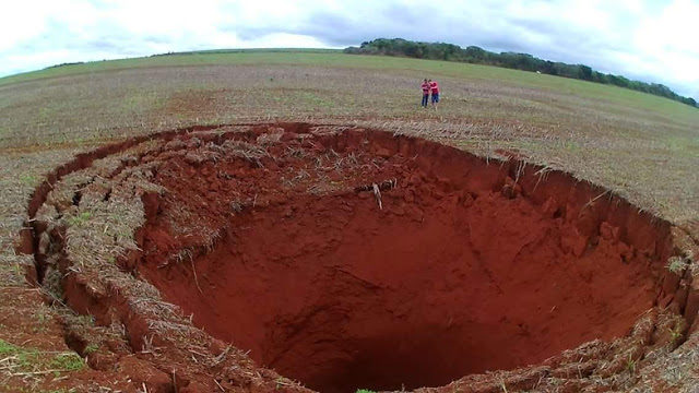 another big hole