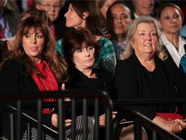 Click to enlarge Juanita Broaddrick, Kathleen Willey, and Paula Jones