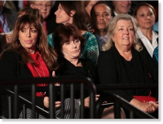 Click to enlarge Juanita Broaddrick, Kathleen Willey, and Paula Jones