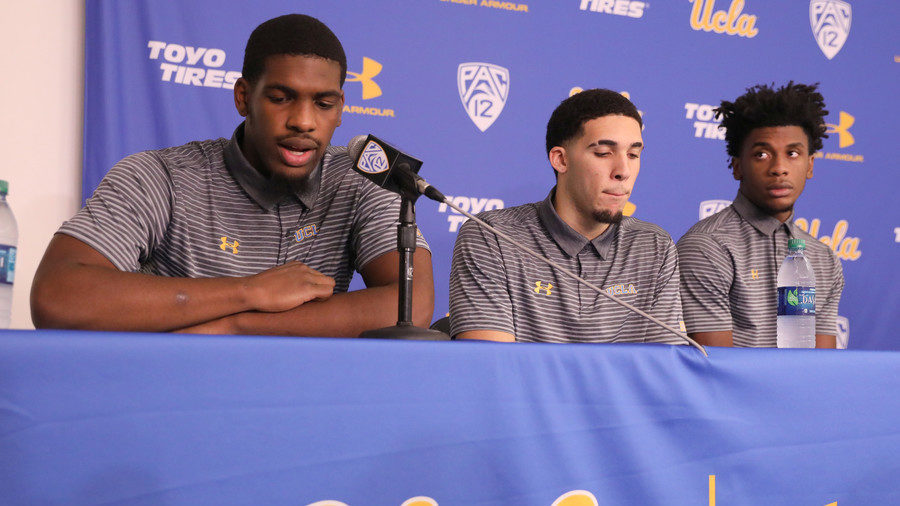 LiAngelo Ball UCLA players press conference