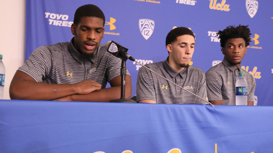 Click to enlarge LiAngelo Ball UCLA players press conference