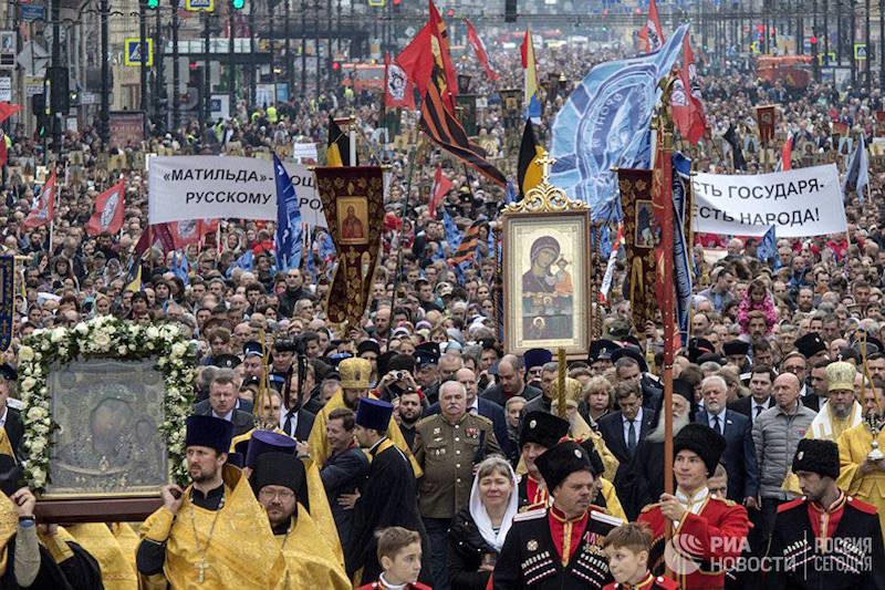 Christian procession