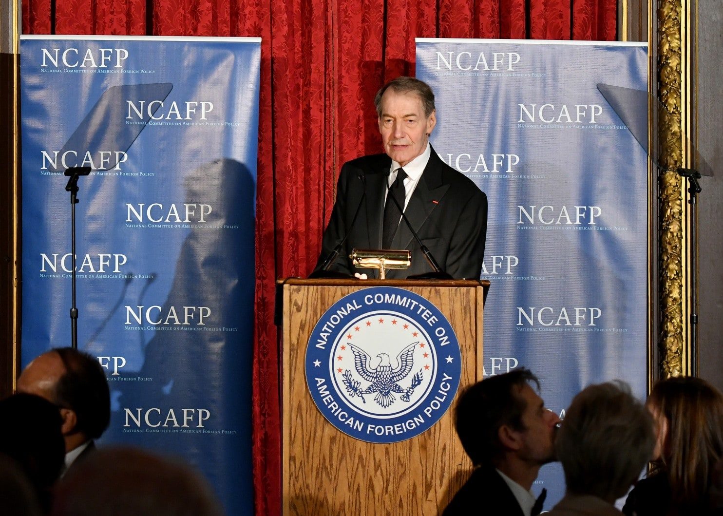 Click to enlarge Charlie Rose @NCAFP