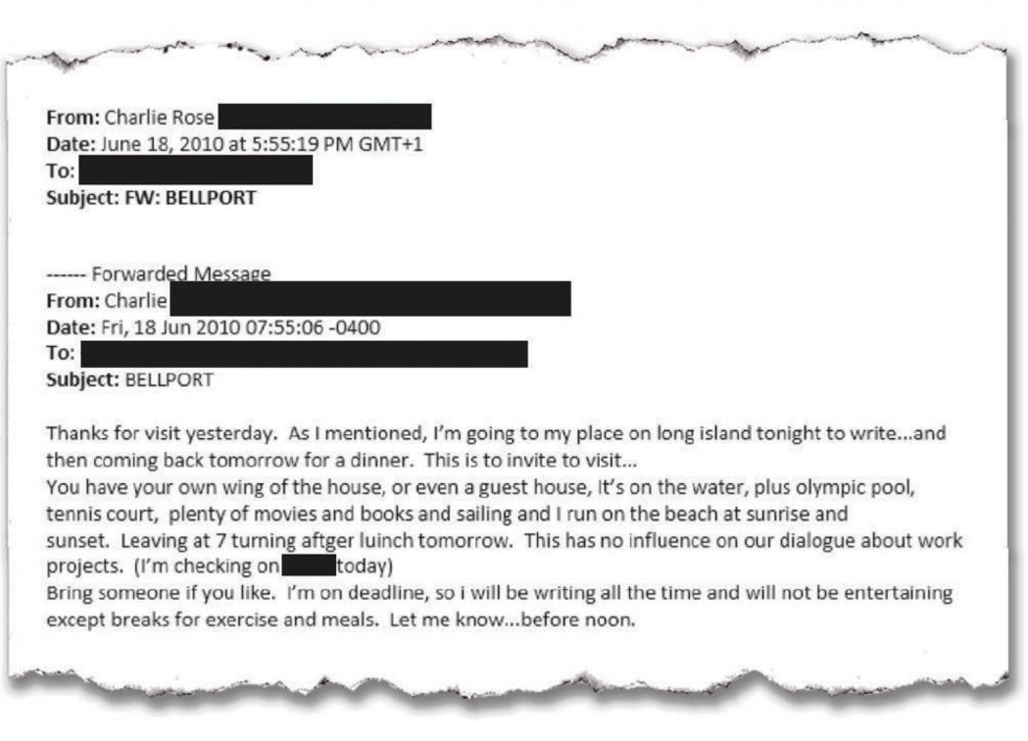 Click to enlarge Charlie Rose email 2