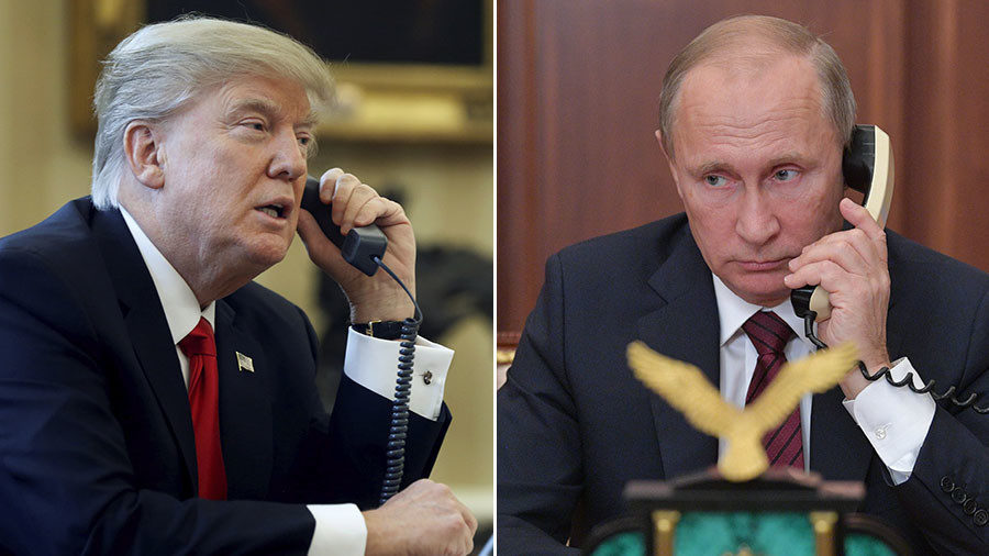 Trump Putin phone calls