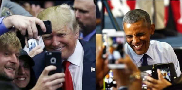 Trump Obama