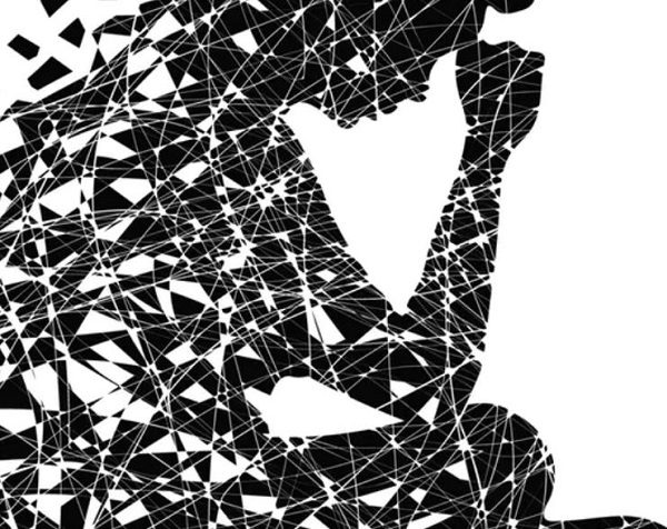 cracked person