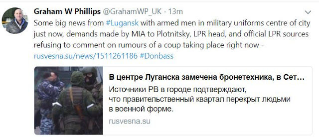 lugansk coup tweet