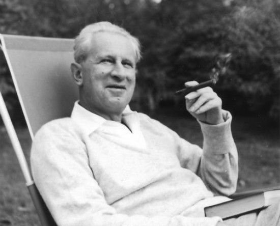 Click to enlarge Herbert Marcuse in Newton Massachusetts 1955