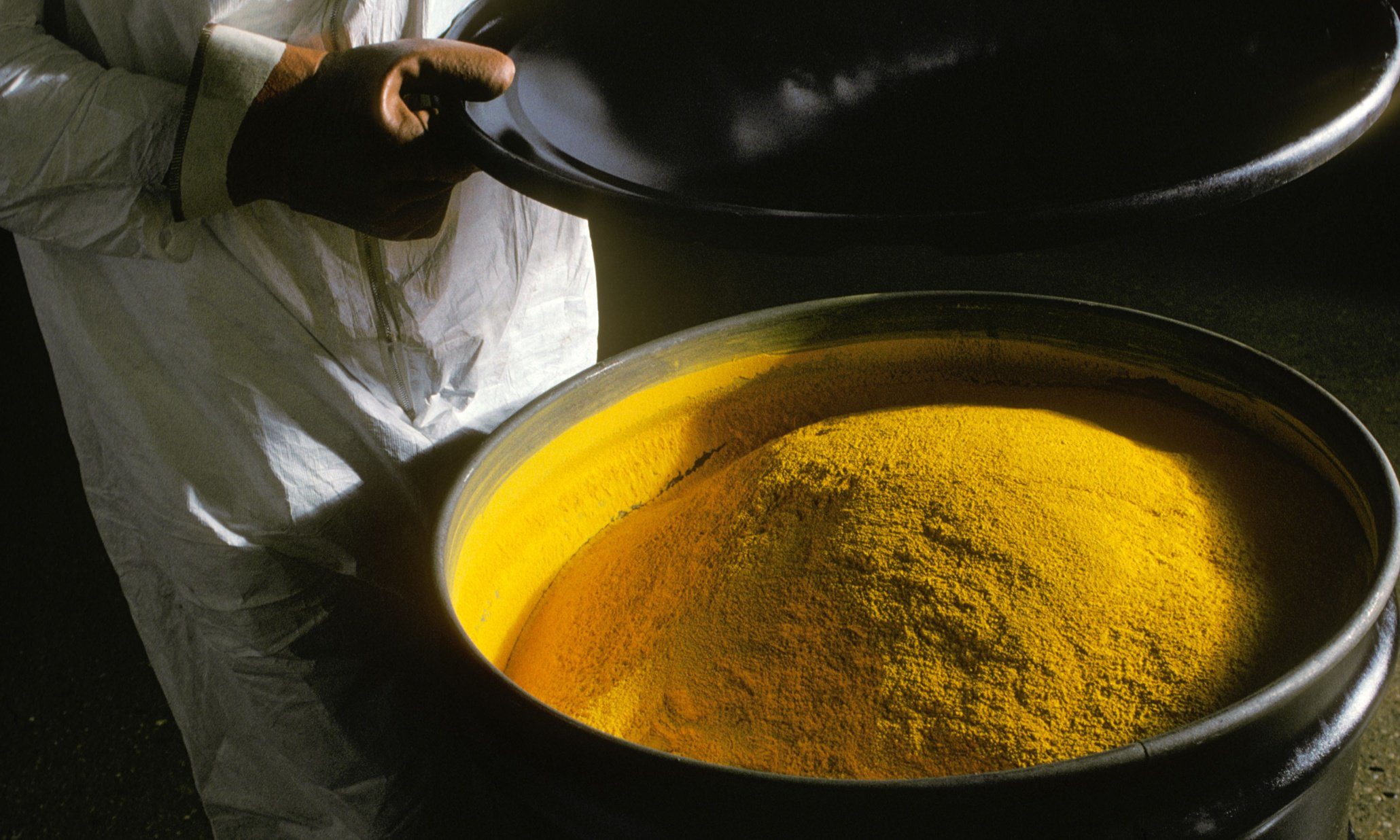 Click to enlarge yellow cake uranium