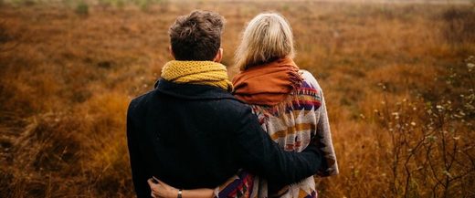 couple hugging