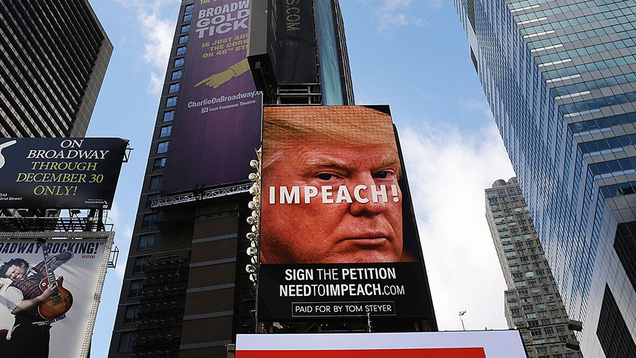 impeach trump billboard