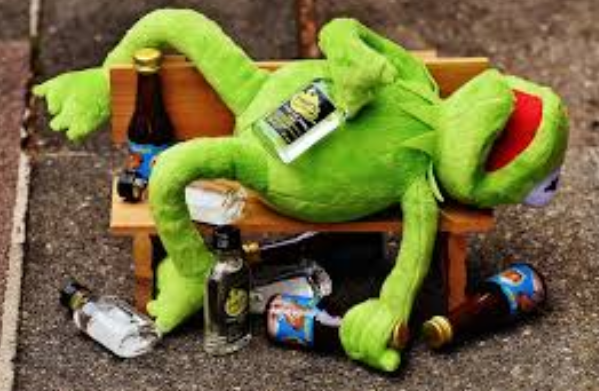 Drunk Kermit