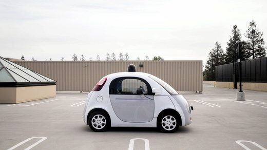 A driverless car.