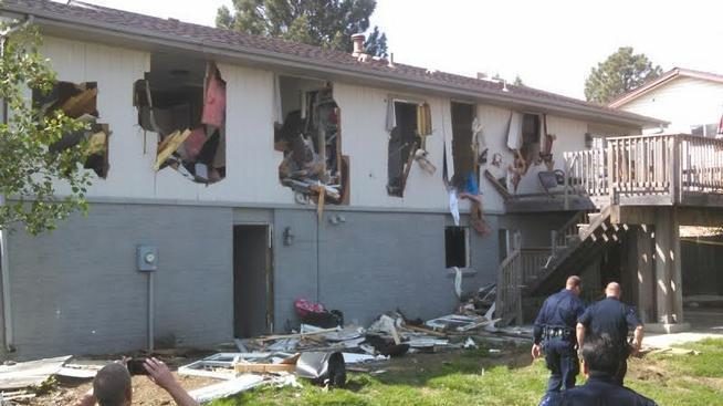 ransacked house