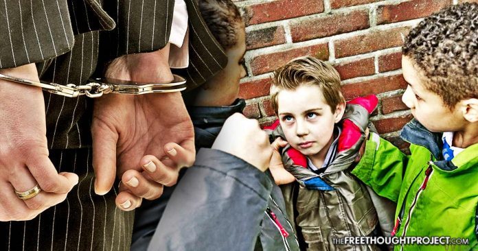 schoolyard arrest