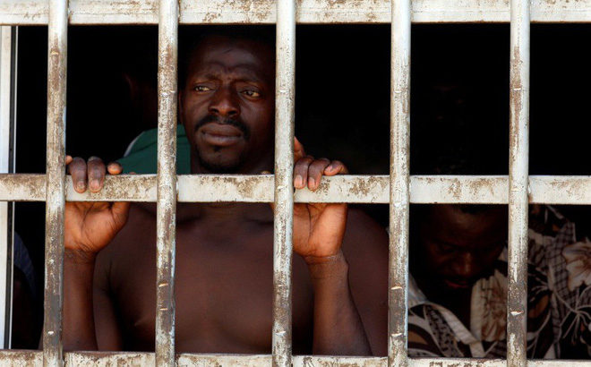 Libya slave market