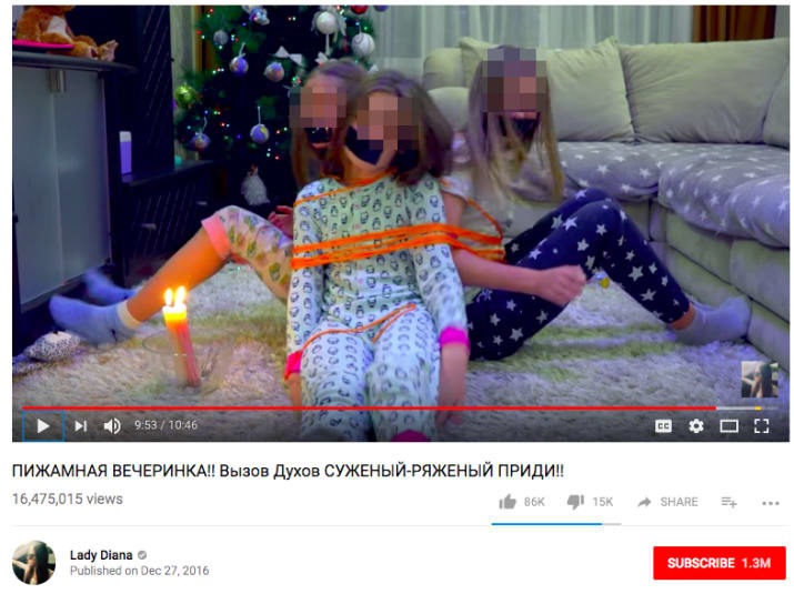 Youtube child exploitation