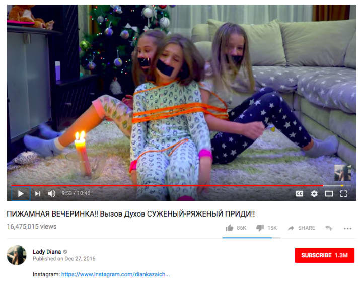 youtube child exploitation