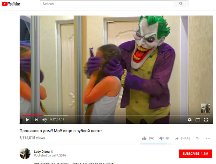 Youtube child exploitation