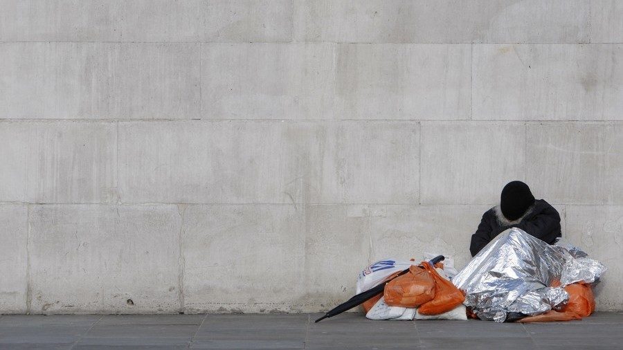 homeless person