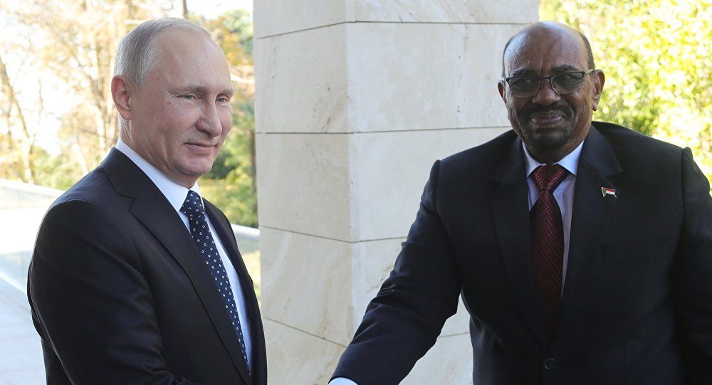 Putin amd Omar Bashir