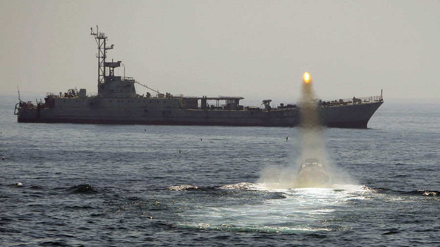 Click to enlarge Iranian warship