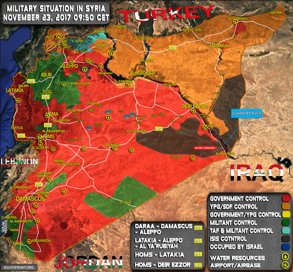syria map