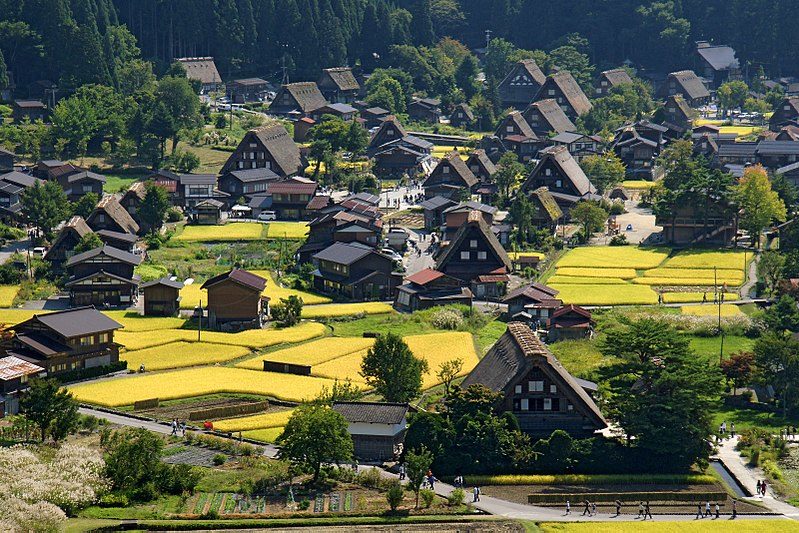 traditional village in