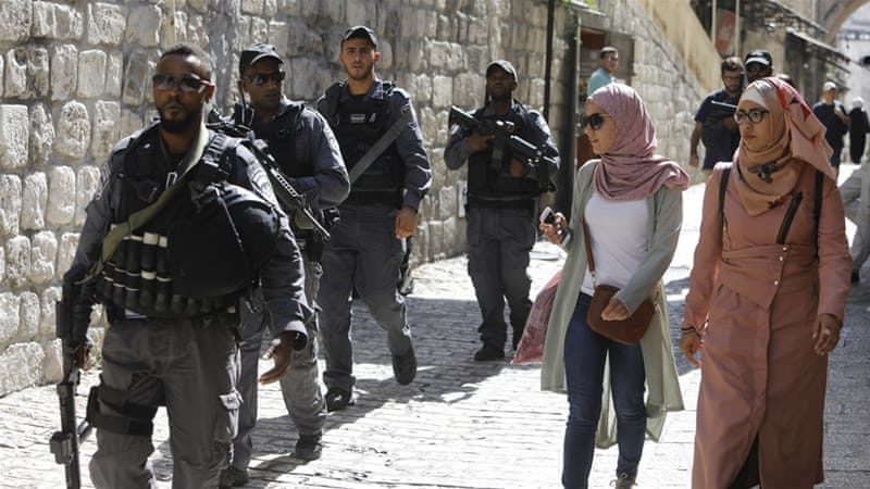Israel Palestine East Jerusalem Israeli police