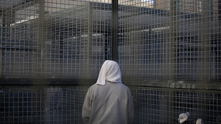 man in prison