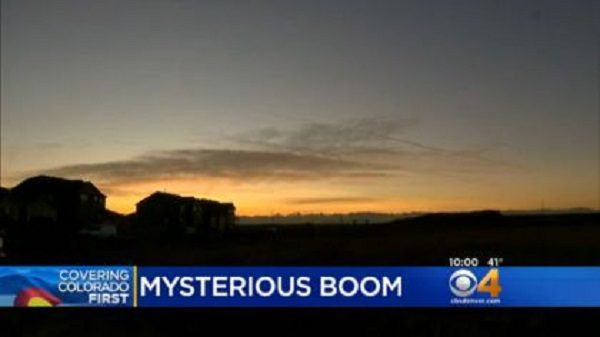 Mysterious boom in Denver