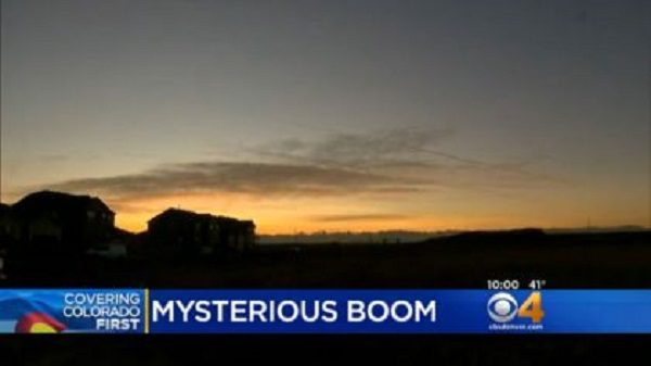 Click to enlarge Mysterious boom in Denver
