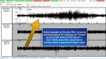 Click to enlarge Seismograph from Denver