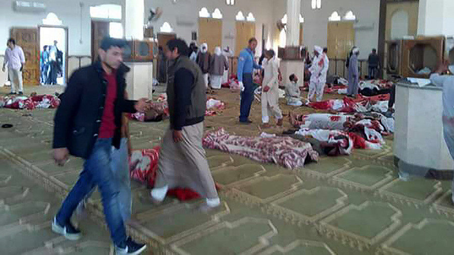 Click to enlarge Bir al-Abed attack mosque