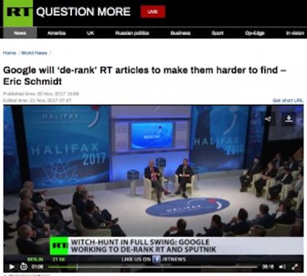 RT Google story