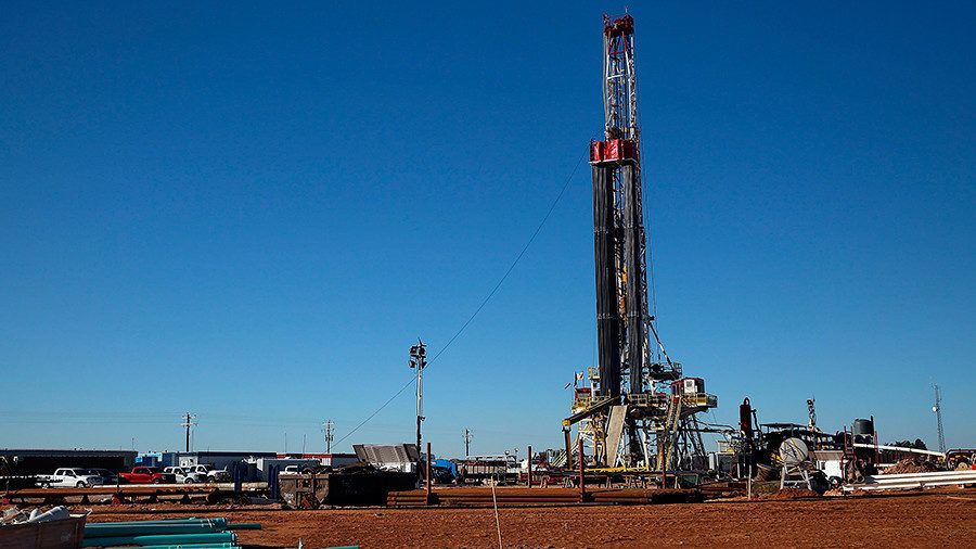 fracking site Texas