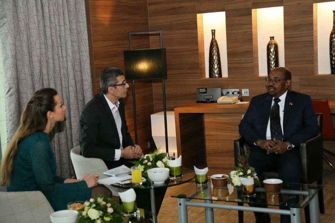 Click to enlarge Sudanese President Interview