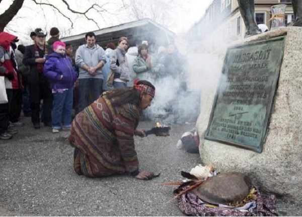 thanksgiving protest