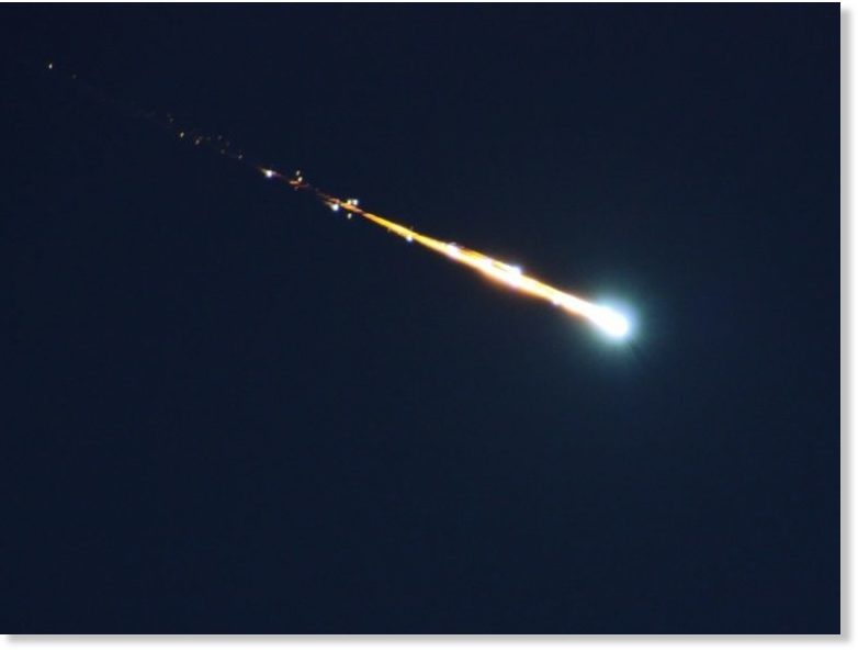 Meteor fireball spotted over the Jersey Shore and nearby states Fire